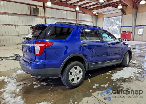 2014 Ford Explorer z USA, uszkodzony, nr VIN 1FM5K7B89EGC33364